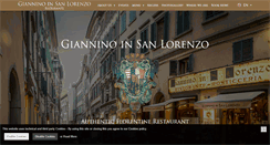 Desktop Screenshot of gianninoinflorence.com